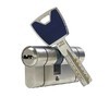  Цилиндровый механизм ABUS P12RPS (100)45/55 ключ/ключ, матовый никель купить по цене 8160 pуб.