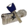  Цилиндровый механизм ABUS P12RPS (100)45/55 ключ/вертушка, матовый никель купить по цене 8350 pуб.