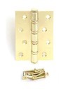  Петля дверная универсальная Apecs 100*70-B4-Steel-GM, матовое золото купить по цене 195 pуб.