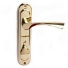  Дверные ручки на планке Apecs HP-42.0123-S-C-G-L, золото купить по цене 1698 pуб.