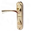  Дверные ручки на планке Apecs HP-42.0123-S-C-G-R, золото купить по цене 1698 pуб.