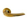  Комплект дверных ручек ARCHIE SILLUR 120 (Esplendor) S. GOLD/P. GOLD купить по цене 1705 pуб.