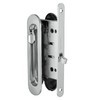  Комплект дверных ручек Armadillo с фиксацией для раздвижных дверей SH011-BK CP-8 Хром купить по цене 1860 pуб.