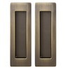  Комплект дверных ручек для раздвижных дверей Armadillo SH010 URB AB-7 Бронза купить по цене 1270 pуб.