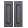  Комплект дверных ручек для раздвижных дверей Armadillo SH010 URB BPVD-77 Вороненый никель купить по цене 1270 pуб.