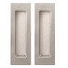  Комплект дверных ручек для раздвижных дверей Armadillo SH010 URB SN-3 Матовый никель купить по цене 1270 pуб.