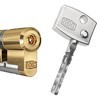  Цилиндровый механизм DOM Diamant 89(52 внешний/37 внутренний) ключ/ключ, латунь купить по цене 40685 pуб.
