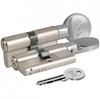  Цилиндровый механизм KALE 164 GM-90(45/45), ключ/вертушка, никель купить по цене 1005 pуб.