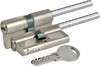  Цилиндровый механизм KALE 164 SХ-66(35/31), ключ/длинный шток, никель купить по цене 1662 pуб.