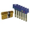  Цилиндровый механизм MTL 600 с перекодировкой, 81(31/50) ключ/ключ, латунь купить по цене 14520 pуб.