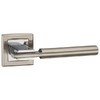  Ручки дверные Punto CITY QL SN/CP-3 матовый никель/хром купить по цене 998 pуб.