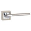  Ручки дверные Punto GALAXY QR SN/CP-3 матовый никель/хром купить по цене 998 pуб.