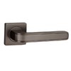  Ручки дверные Punto FUTURA ZQ GR/BN-23 графит/чёрный никель купить по цене 1355 pуб.