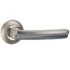  Ручки дверные Punto ALFA TL SN/CP-3 матовый никель/хром купить по цене 804 pуб.