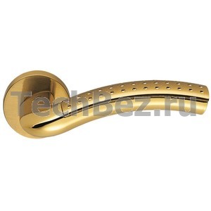 Colombo Design Комплект дверных ручек Colombo MILLA LC41 RSB OL/OM (золото/матовое золото)
