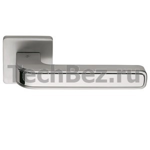 Colombo Design Комплект дверных ручек Colombo Tecno MO 11 RSB CR/CM (хром/хром матовый)